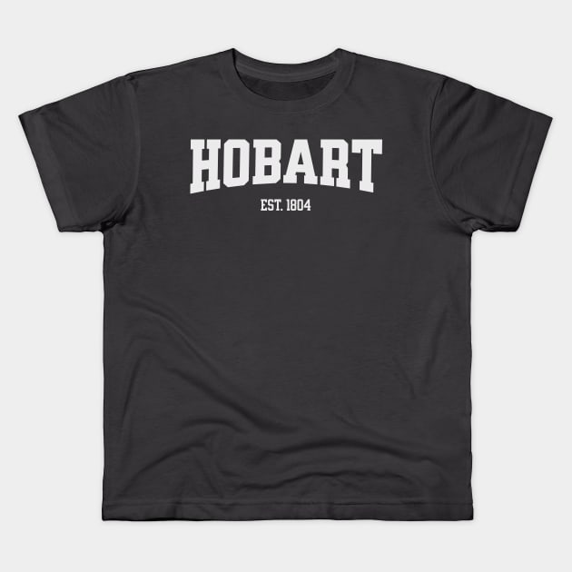 Hobart, Tasmania Australia Kids T-Shirt by Speshly